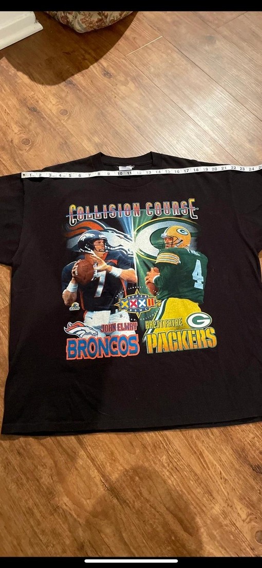 Super Bowl Xxxii 1998 Broncos Packers Vintage Sweatshirt T-shirt - Ideal Gift for Vintage NCAA Shirts & NFL Fans