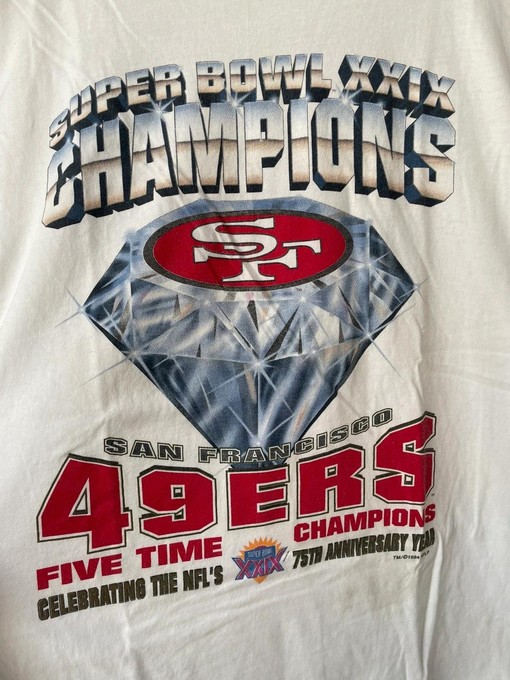 Superbowl 29 San Francisco 49Ers Vintage Sweatshirt T-shirt - Ideal Gift for NFL & State University Shirt Fans - Image 2