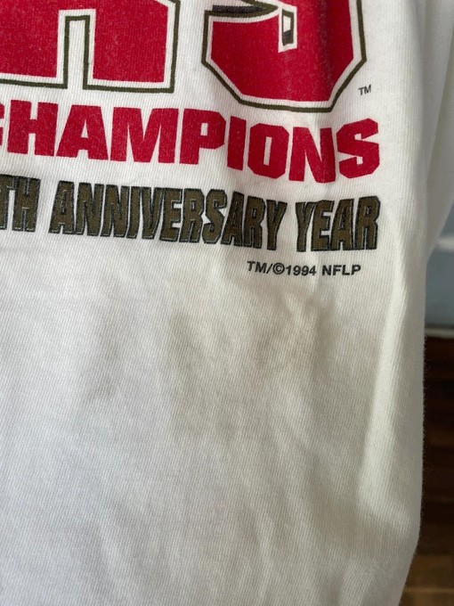 Superbowl 29 San Francisco 49Ers Vintage Sweatshirt T-shirt - Ideal Gift for NFL & State University Shirt Fans - Image 3