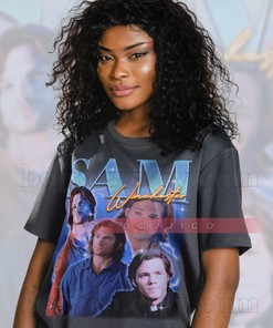 Supernatural Sam Winchester Shirt, Classic TV Show Fan Tees, Jared Padalecki Retro Shirt, Vintage Movie Shirts