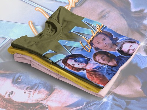 Supernatural Sam Winchester Shirt, Classic TV Show Fan Tees, Jared Padalecki Retro Shirt, Vintage Movie Shirts - Image 4