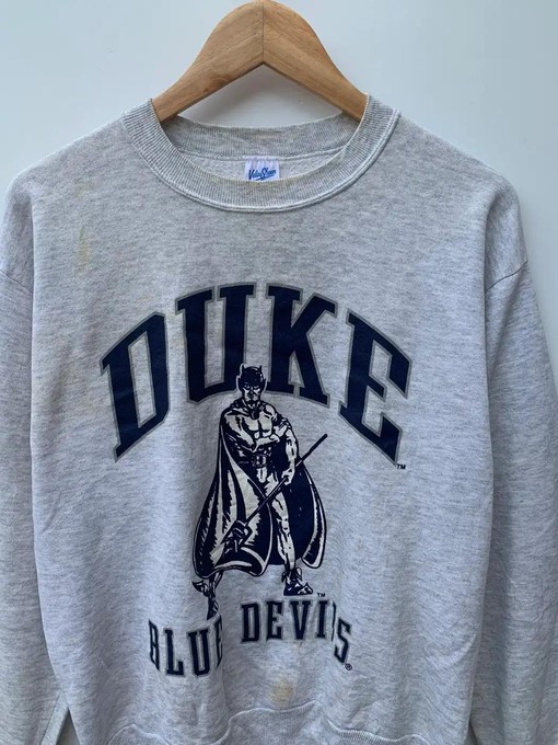 Support The Duke Blue Devils With Vintage 80S Ncaa T-Shirt, Sweatshirt Hoodie with Team Logo - Image 2