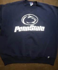 Support Your School with This Made in the USA Russell Athletic Penn State University American Sweatshirt
