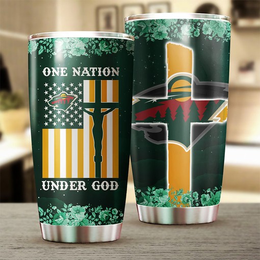 Support the Wild with This One Nation Under God NHL Tumbler with World's Best Mom Ever Tumbler Ideas - Image 2