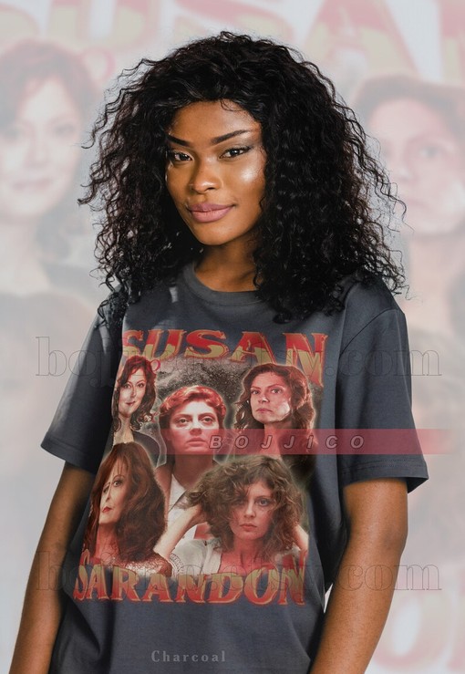 Susan Sarandon Vintage Homage Tshirt, American Actress Retro 90s Sweater, Movie Fans Gifts, Sarandon Merch Tee