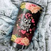 Sweet Arizona Diamondbacks MLB Tumbler with Cool Flower Design - Perfect Gift for Baseball-loving Moms with MLB Logo