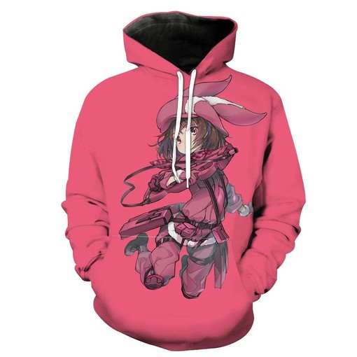 Sword Art Online Karen Kohiruimaki All Over Print Hoodie 3D Custom Design