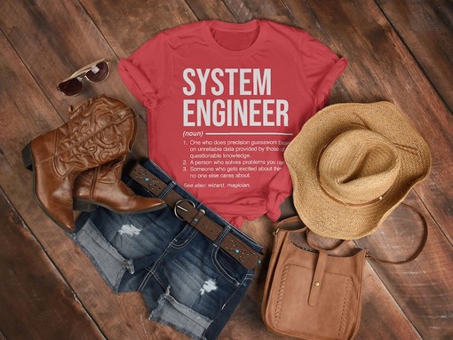 System Engineer and Programmer Shirt, Computer Science Gift, Geek Unisex Coding and Software Engineer T-Shirt - Image 3