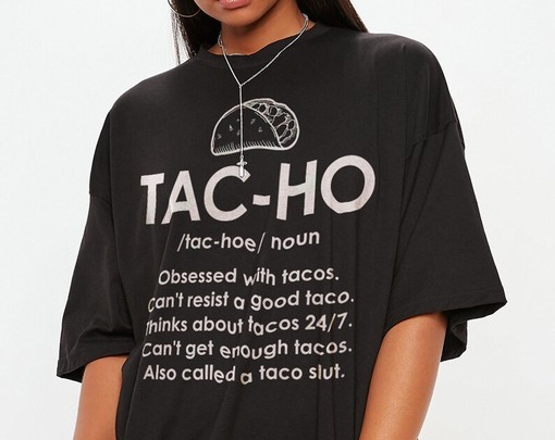 TAC-HO Unisex Tee, Taco Tuesday Mexican Food Shirt, Mens Fitness Taco T-Shirt, Movie T-Shirts, Funny Shirts - Image 2