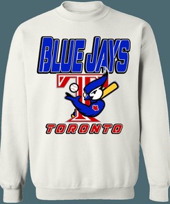 T-Bird Retro Sweatshirt Hoodie Shirt for Toronto Blue Jays Fans
