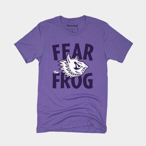 TCU Fear The Frog Vintage T-Shirt - NCAA Shirt Commemorating TCU's Rich History, TCU Student Gifts Included
