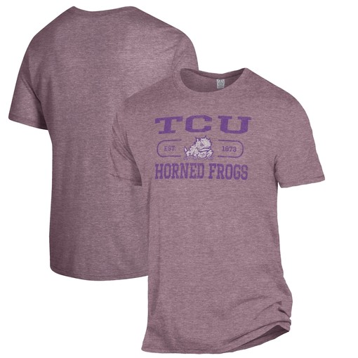 TCU Horned Frogs Alternative Apparel The Keeper T-Shirt, Official University Football Fan Shirt for Fans