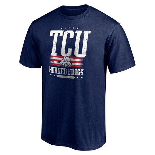 TCU Horned Frogs Americana T-Shirt - Stylish Tee for NCAA Fans and Students - Image 2