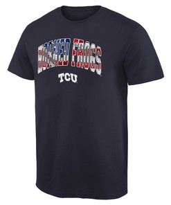 TCU Horned Frogs Banner Arch T-Shirt - NCAA Shirt for Fans, TCU Student Gifts Included