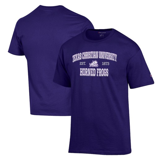 TCU Horned Frogs Champion Jersey Est. Date Long Sleeve T-Shirt, Official University Football Fan Shirt for Fans
