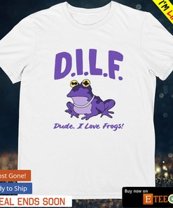 TCU Horned Frogs Dilf Dude I Love Frogs Shirt - NCAA Shirt for Fans, TCU Student Gifts Included