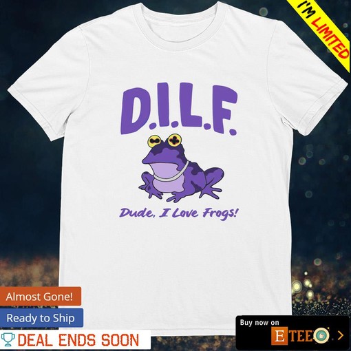 TCU Horned Frogs Dilf Dude I Love Frogs Shirt - NCAA Shirt for Fans, TCU Student Gifts Included