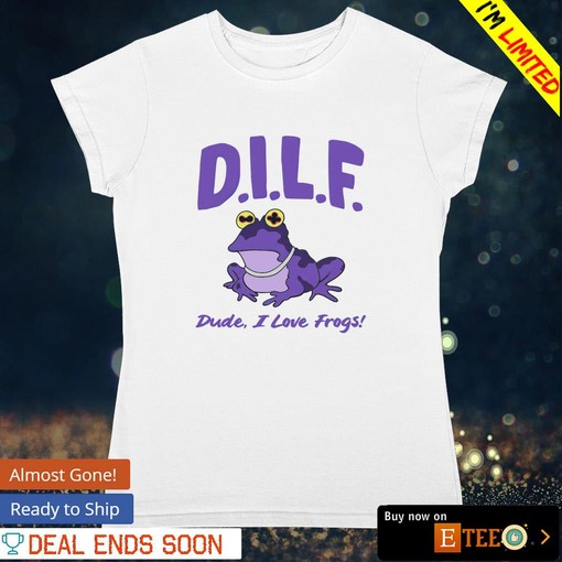 TCU Horned Frogs Dilf Dude I Love Frogs Shirt - NCAA Shirt for Fans, TCU Student Gifts Included - Image 3