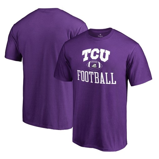 TCU Horned Frogs First Sprint T-Shirt - Comfortable NCAA Tee for Fans and Students