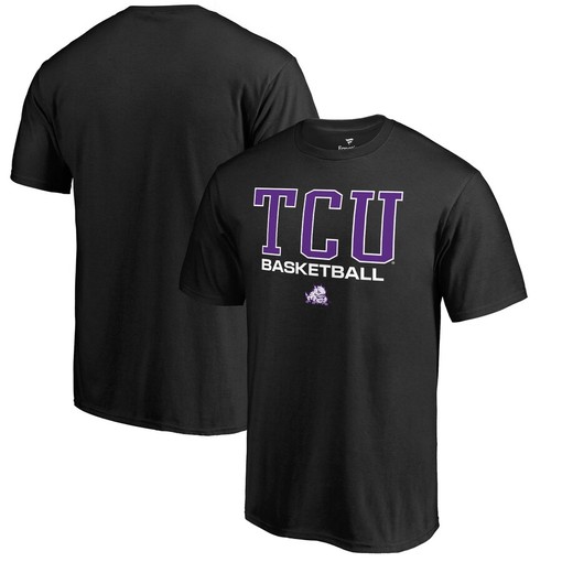 TCU Horned Frogs True Sport Basketball T-Shirt, Official University Fan Shirt for Men & Women