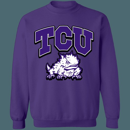 TCU Horned Frogs Vintage NCAA Sweatshirt Hoodie Shirt for Fans of All Ages - Image 4