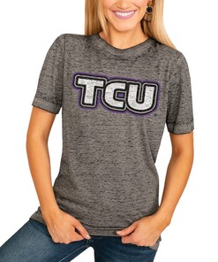 TCU Horned Frogs Women's It's a Win Boyfriend T-Shirt - Unique NCAA Shirt for Fans and Students