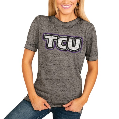 TCU Horned Frogs Women's It's a Win Boyfriend T-Shirt - Unique NCAA Shirt for Fans and Students