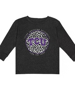 TCU Horned Frogs Youth Call the Shots Long Sleeve T-Shirt - Perfect NCAA Gift for Fans and Students.