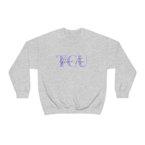 TCU Unisex Heavy Blend Crewneck Sweatshirt Hoodie - NCAA Shirt for Heavyweight Fans, TCU Student Gifts Included - Image 2