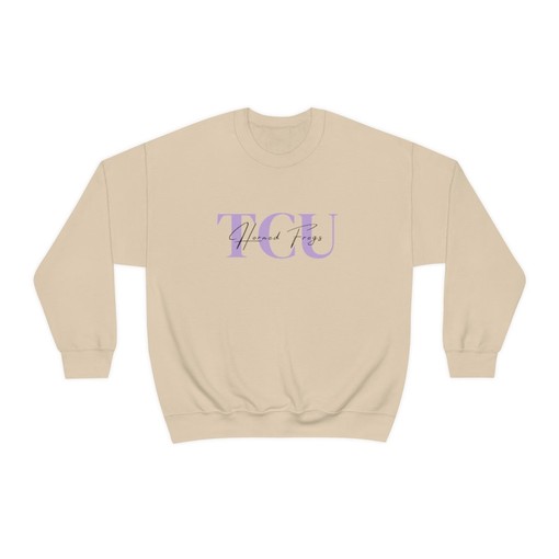 TCU Unisex Heavy Blend Crewneck Sweatshirt Hoodie - NCAA Shirt for Heavyweight Fans, TCU Student Gifts Included - Image 3