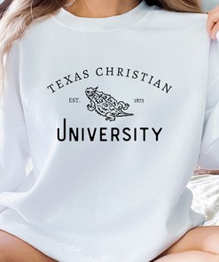 TCU Unisex Heavy Blend Crewneck Sweatshirt - NCAA Shirt for NCAA Fans, TCU Student Gifts Included