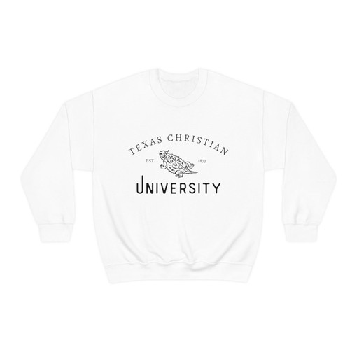 TCU Unisex Heavy Blend Crewneck Sweatshirt - NCAA Shirt for NCAA Fans, TCU Student Gifts Included - Image 2