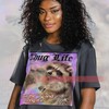 THUG LIFE Hug Life Meme: Movie Shirt for Men and Women with Possums and Opossums