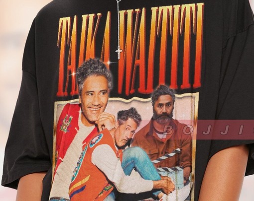 Taika Waititi Retro 90s Sweater, Taika Fans Tees, New Zealand Filmmaker, Actor, Comedian, Thor Shirt, Movie Fans Gifts - Image 2