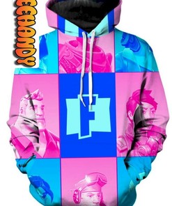Take Your Gaming to the Next Level with Fortnite Custom All Over Print 3D Hoodie