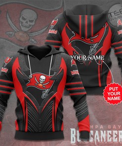 Tampa Bay Buccaneers 3D All-Over Print Hoodie for Football Enthusiasts