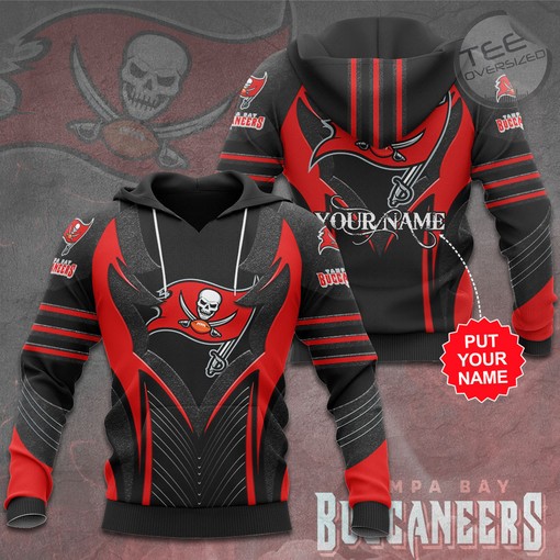 Tampa Bay Buccaneers 3D All-Over Print Hoodie for Football Enthusiasts