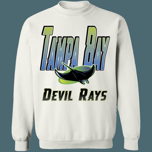 Tampa Bay Devil Rays Vintage MLB Crewneck Sweatshirt Hoodie Shirt that Everyone Will Love - Image 2