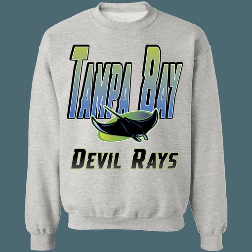 Tampa Bay Devil Rays Vintage MLB Crewneck Sweatshirt Hoodie Shirt that Everyone Will Love - Image 4