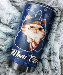 Tampa Bay Lightning NHL Tumbler NHL Logo Cat Mom Tumbler for Fans, Perfect for Dedicated Collectors