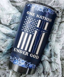 Tampa Bay Lightning NHL Tumbler - One Nation Under God Edition