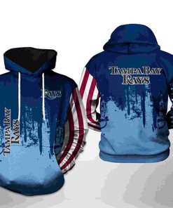 Tampa Bay Rays All Over Print MLB Team US 3D Hoodie - All Over Print Hoodie Printful