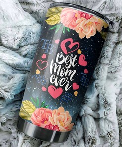 Tampa Bay Rays Cool Flower MLB Tumbler for Loving and Proud Mothers with Logo