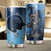 Tampa Bay Rays Dog Lovers MLB Tumbler - Personalized Design