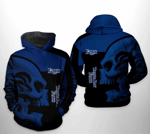 Tampa Bay Rays MLB All-Over Print Hoodie with Unique Design