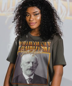 Tchaikovsky Classical Music Artist Tee, Russian Composer Tshirt, Dance Sugar Plum Fairy Shirt, Music Lover Tee