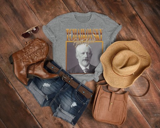 Tchaikovsky Classical Music Artist Tee, Russian Composer Tshirt, Dance Sugar Plum Fairy Shirt, Music Lover Tee - Image 3