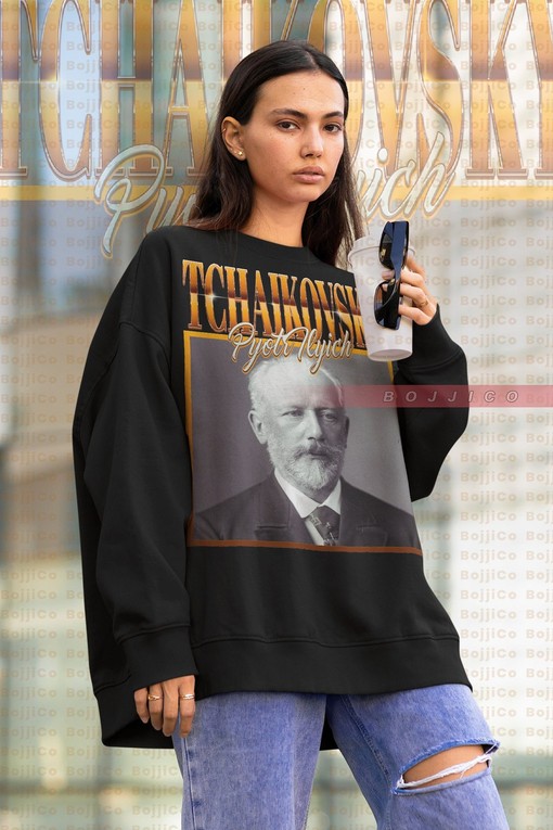 Tchaikovsky Russian Composer T-shirt, Classical Music Artist Sweatshirt, Dance Sugar Plum Fairy Shirt, Swanlake Tee