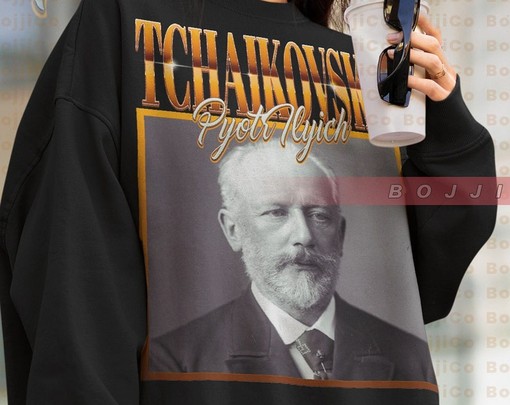 Tchaikovsky Russian Composer T-shirt, Classical Music Artist Sweatshirt, Dance Sugar Plum Fairy Shirt, Swanlake Tee - Image 4