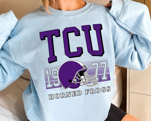 Tcu Football Crewneck Sweatshirt, Perfect for Tcu Football Fans and Students - Image 2